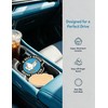 Ceramic Car Coasters for Cup Holders 2 Pack Cute Car