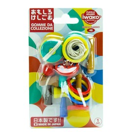 ブリスターパック おもしろ消しゴム トイ