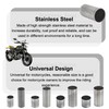 Catalytic Link Pipe Universal Heavy Duty Stainless Steel Motorcycle Exhaust
