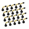 REPAIROCK 20pcs Car Tire Valve Air Tyre PVR70 Valve Stem