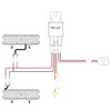 Nilight LED Bar 12 Inch Triple Row Spot Flood Combo