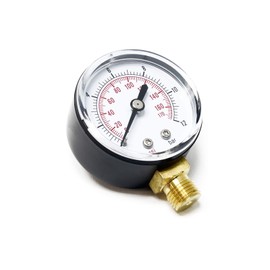 50mm Pressure Gauge i.e. for Pressure Vessel radial 1/4" 0-10bar 0-140PSI