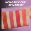 BEUKING Matte Lip Glaze Moisturizing Long-Lasting Waterproof Non-stick Lipstick Longwear
