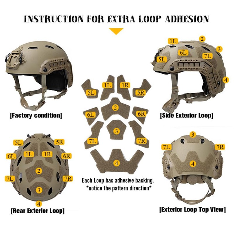 Emersongear Fast SF Ultra High Cut Tac Helmet for Training,Lightweight