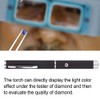 Flashlight, Identification Tool, Tester Pen, for Home Jewelry Display(Blue light)