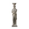 BeautifulGreekStatues Column Caryatid Statue Acropolis Athens Greek Roman Alabaster 9.8"