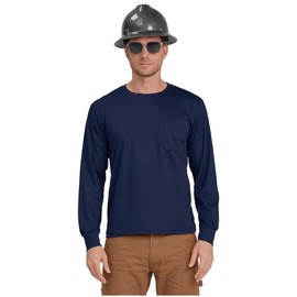 AYKRM 6XL navy Construction Work Shirts for Men Women, Long-navy, 6X-Large