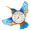 Thermometer Indoor Outdoor Patio Weather Thermometer Wall Hummingbird No Battery