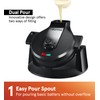 Gourmia GWM468 Dual Pour Waffle Maker with Easy Pour Spout