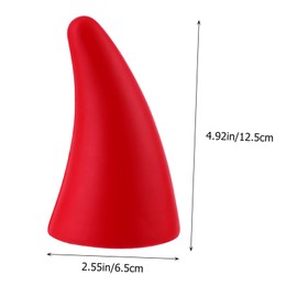 Ciieeo 2 Pcs Devil Horns Car Decoration Collision Accessory for Vehicle Bumper Durable Sticker for Car Lovers Easy Installation Unique Auto Exterior Decor