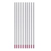 10PCS Set TIG Welding Tungsten Electrodes 1/8x6in Arc Welding Tungsten