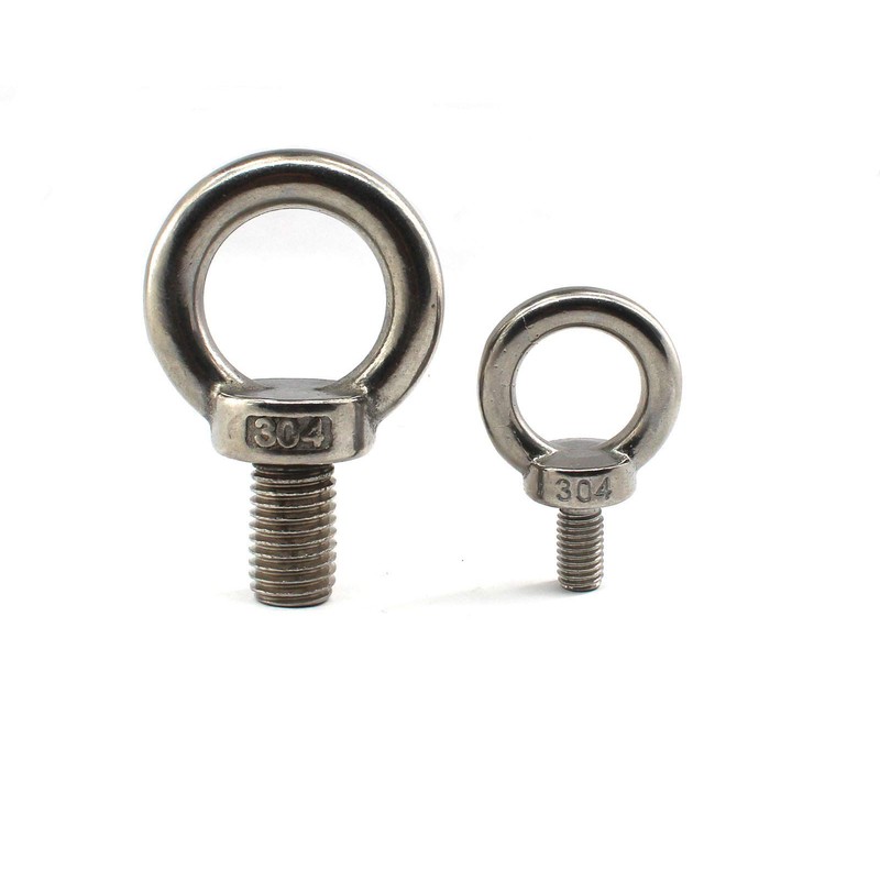 304 Stainless Steel M6 Lifting Rigging Ring Shape with Extended
