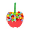 Fun Express Caramel Apple with Pom-Poms Craft Kit - Makes