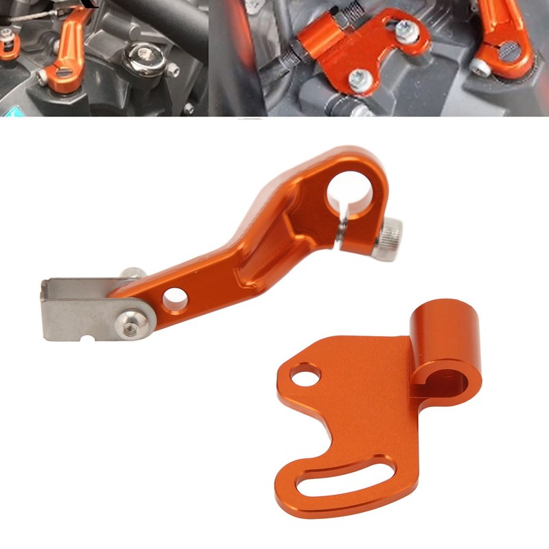 One Finger Clutch Lever Kit Aluminium Alloy Pull Clutch Actuator