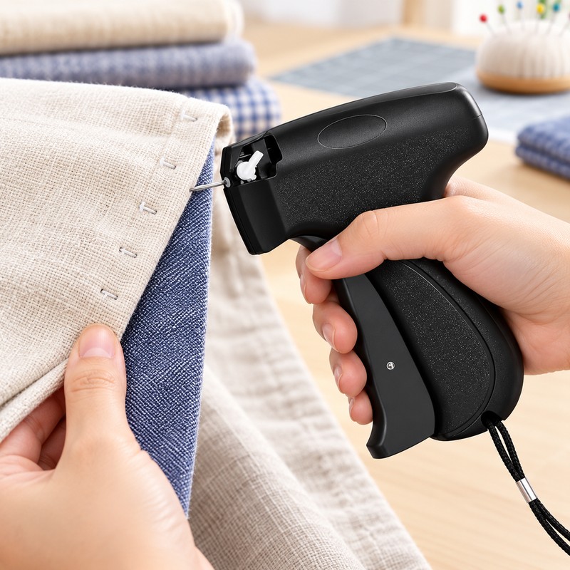 Micro Stitch Gun for Quick Clothing Fixes – Handheld Fabric