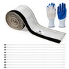 Fire Kirin Heat Shroud Sleeve, Aluminized Sleeving, Silver Hose Wire