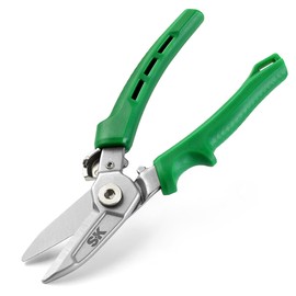 SK 7" Heavy Duty Scissors, All Purpose Shears, Drop Forged CR-V Blades with Safety Lock, Comfortable Grips