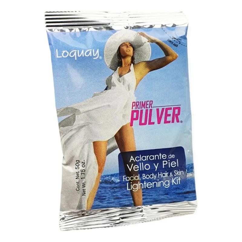 Kit Aclarante De Vello Y Piel Axilas Genital Rodillas Loquay