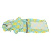 Pet Rain Jacket Duckling Pattern Waterproof Reflective Adjustable 4 Legs