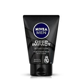 Nivea Men Deep Cleansing Beard & Face Wash - 3 onzas líquidas, 3 onzas