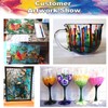 Magicdo Glass Paint Stained Transparent Glass Window Paint Acrylic Paint