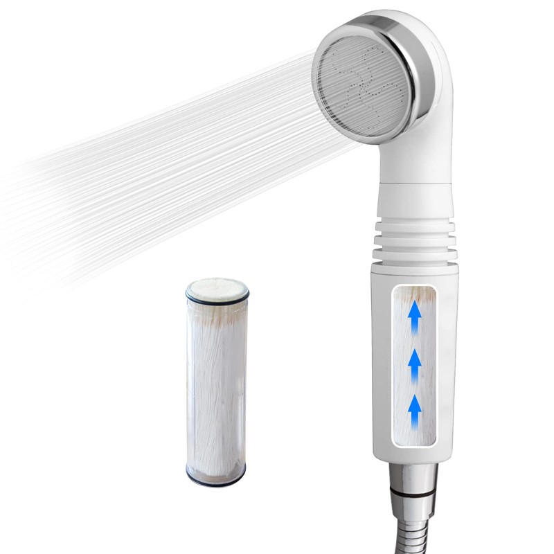 Ersatzfilterpatrone für den Duschfilter SS - 886W ((Weiß)) (SS-2W)