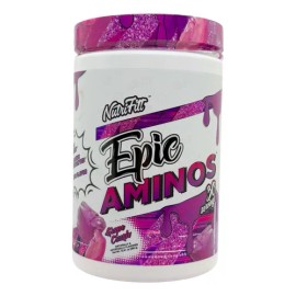 Preentreno NutriFitt Epic Aminos Aminocidos Sabor Grape Crush 366g 30 Porciones                                                                       