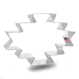 Bohemian Plaque Cookie Cutter 4.5 Inch – Made in the USA – Foose Cookie Cutters Tin Plated Steel - Bohemian Plaque Cookie Mold