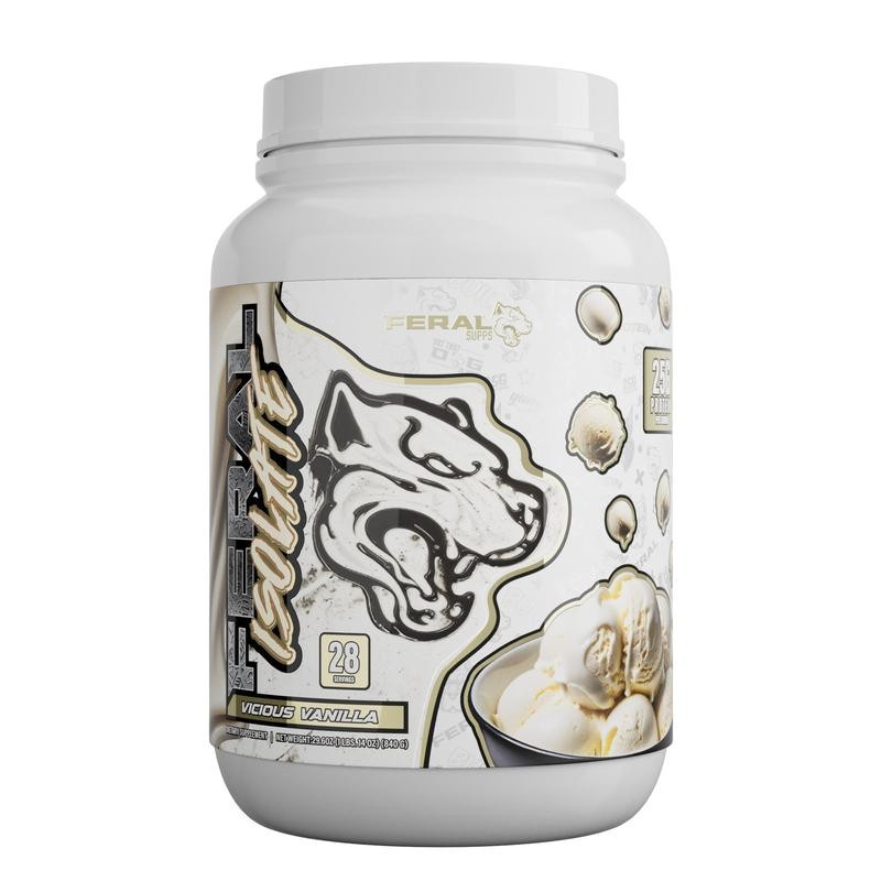 FERAL WHEY PROTEIN ISOLATE - Flavor: Fruitty Cereal