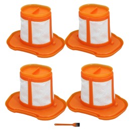 4-Pack Replacement Filters (HHVKF10) Compatible with BLACK+DECKER Handheld Vacuum Models HHVK515JP07 HHVK515J00 HHVK515J00FF HHVK515BPF07 HHVK320J10 HHVK320J61 HHVK320JZ01 HHVK415B01 Series