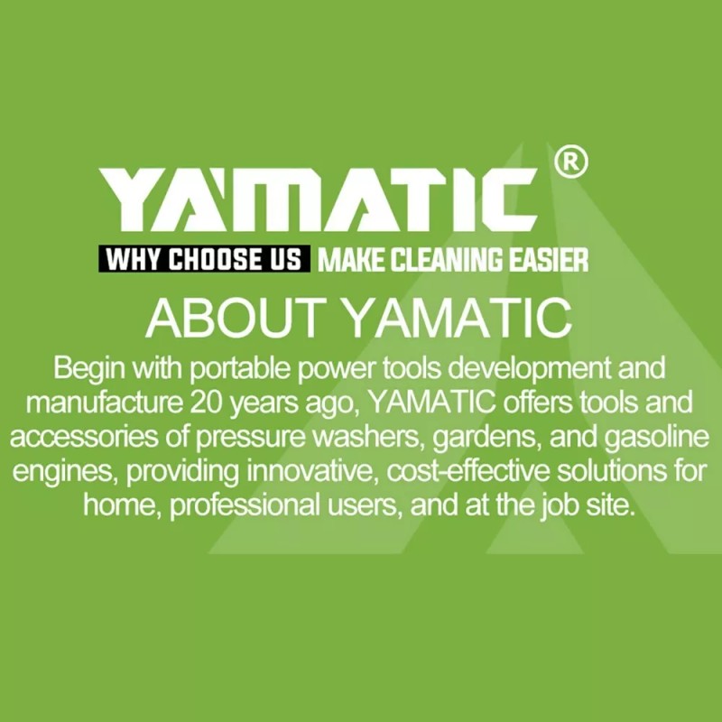 YAMATIC 4000 PSI Pressure Washer Hose for Hot Water 3/8"