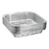 sourcing map 20pcs Aluminum Foil Pie Pans 8.07" Square Disposable