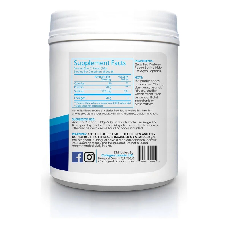 Collagen Labores, Péptidos De Colágeno Hidrolizado, Colágeno