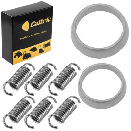 Caltric Exhaust Gaskets & Springs Kit for Arctic Cat Ext 550 1992 1993 Ext Special 1991