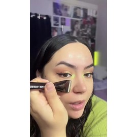 9pzs Brochas Para Maquillaje Profesional Suave Incluye Brochas Para Base Y Brochas Para Mascarillas Kit De Maquillaje Faciales Color Marrón Y Morado  