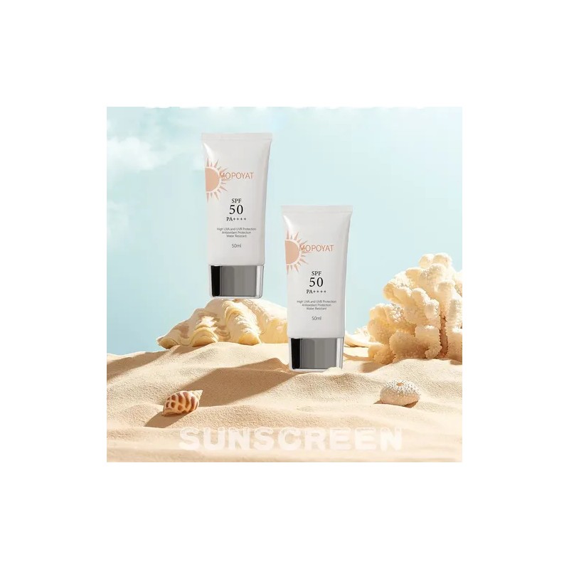 2pcs Protector Solar Facial Sun Control Brillo Claro 50ml