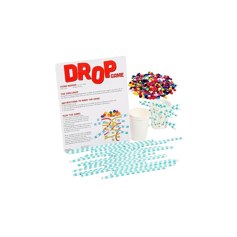 Fun Express STEM Drop Game Craft Kit Makes 12