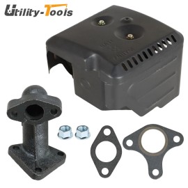 For Honda GX270 9HP GX240 8HP Muffler Exhaust Assembly With Manifold For Honda