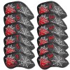 Golf Iron Head Covers Numbers Synthetic Leather Headcover Deluxe Value