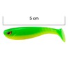 SEABUZZ Rubber Fish Fishing Lure Set 5 Pieces x 50