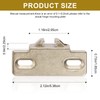 Hinge Mounting Plate Replacement for Blum 1 5/8" Overlay 110