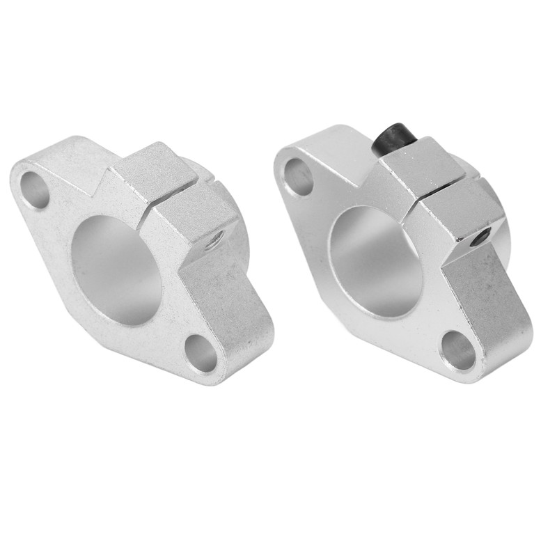 2Pcs Linear Shaft Holder Motion Rail Guide Support CNC Router