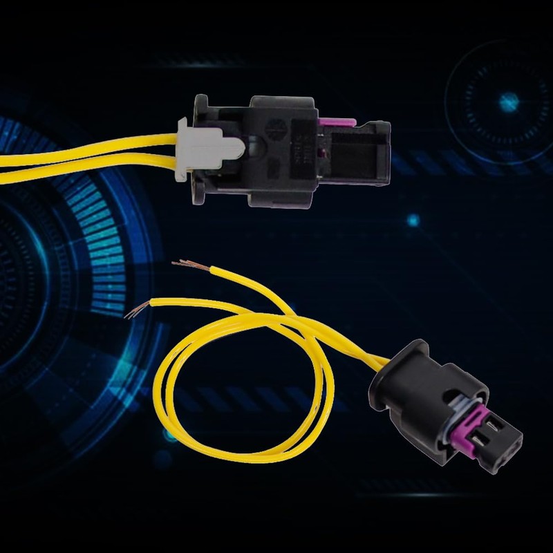 VANKUB 2 PCS Side Marker Light Pigtail Connector Wires for