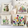 Leeelyan Easter Cushion Cover 45 x 45 cm 45 x