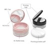 Duehut Loose Powder Cocntainer No Leaks Empty Reusable Plastic Loose