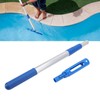 TOPINCN Telescopic Swimming Pool Pole, Professional Aluminium 3 Section Telescopic