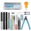 BGTXINGI Gundam 18 Piece Modelling Tool Set with Plastic Box
