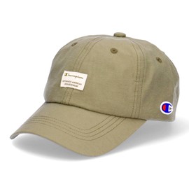 Champion Nylon Box Logo Cap Low Cap NYLON Box Logo Cap, Khaki