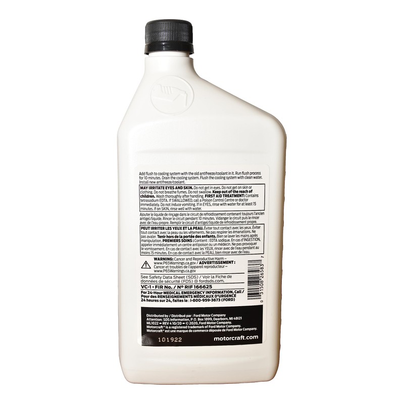 Motorcraft Coolant Flush - VC1