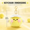 Tapufitil Tennis Plush Keychain, 10cm Cute Sports Charm For Bags